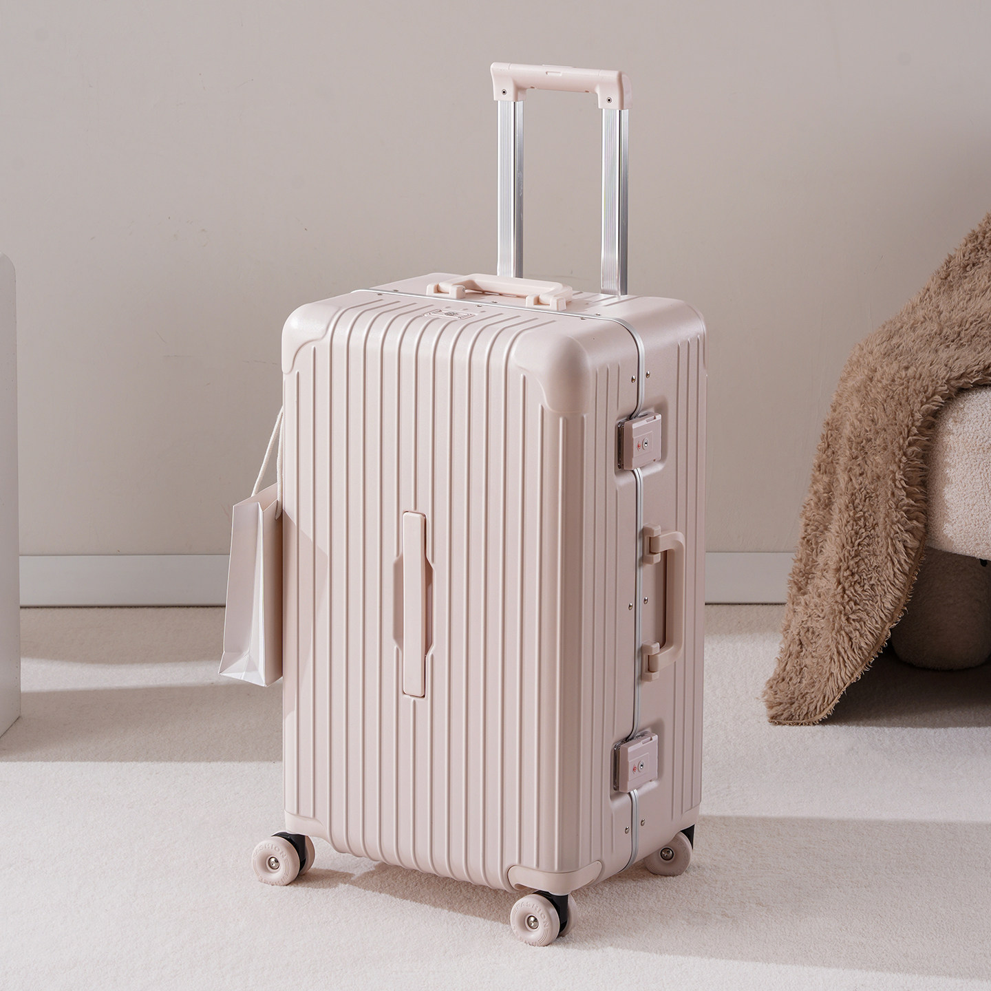 Aluminum Frame Carry On Luggage - New Aluminum Frame Luggage 20''Rolling Travel