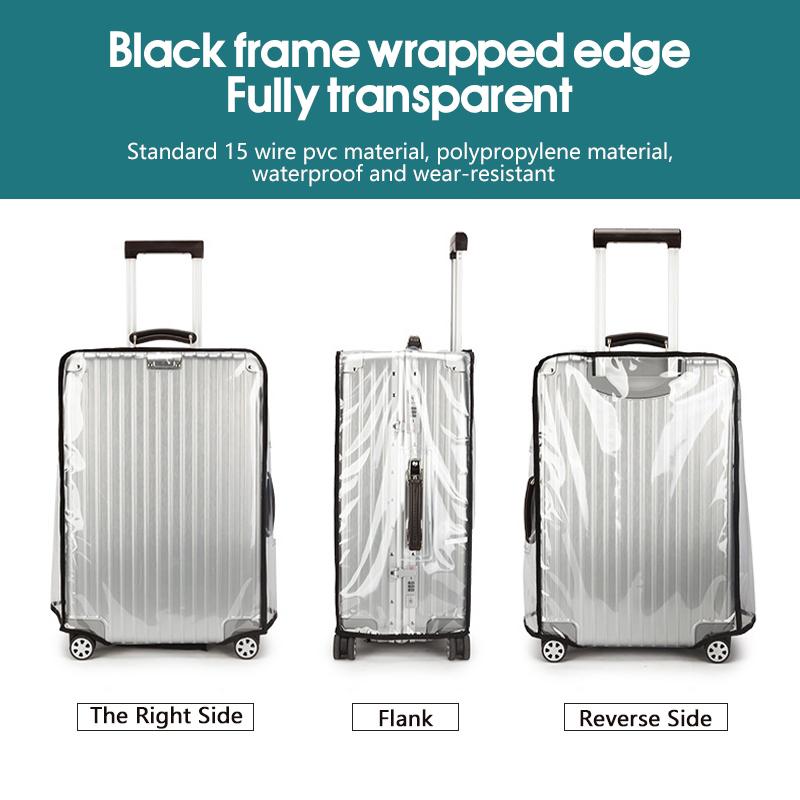 Travel Transparent Luggage Cov - огляд і ціна Luggage Protective Cover Transparent