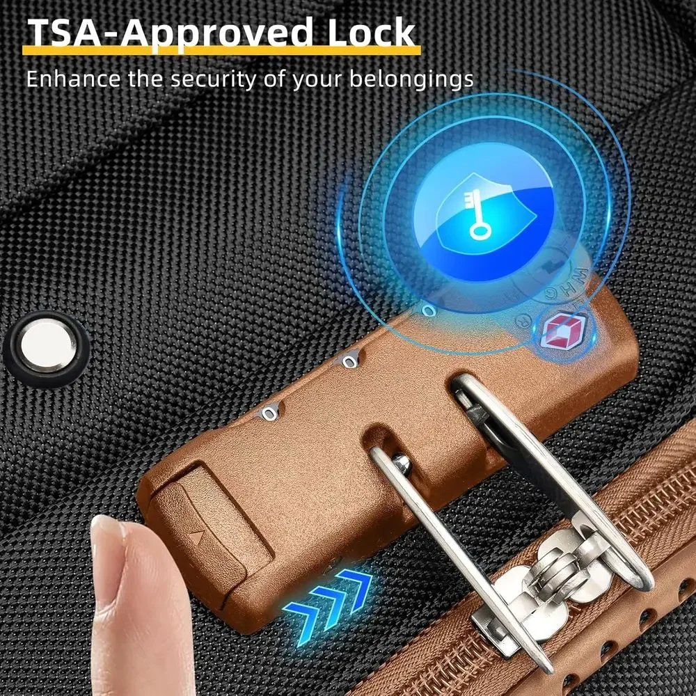 5-Piece Expandable Suitcase Se - огляд і ціна Expandable Hard Shell Luggage Set