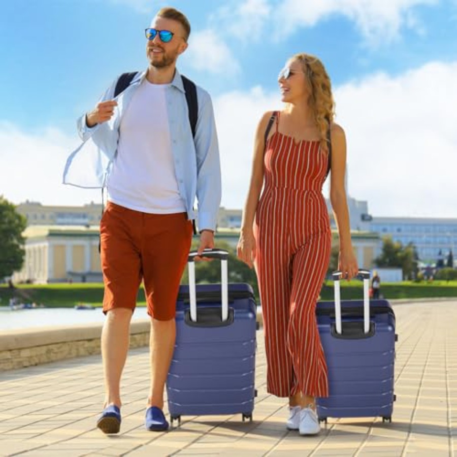 3 Pieces Luggage Set for Trave - огляд і ціна Expandable Hard Shell Luggage Set