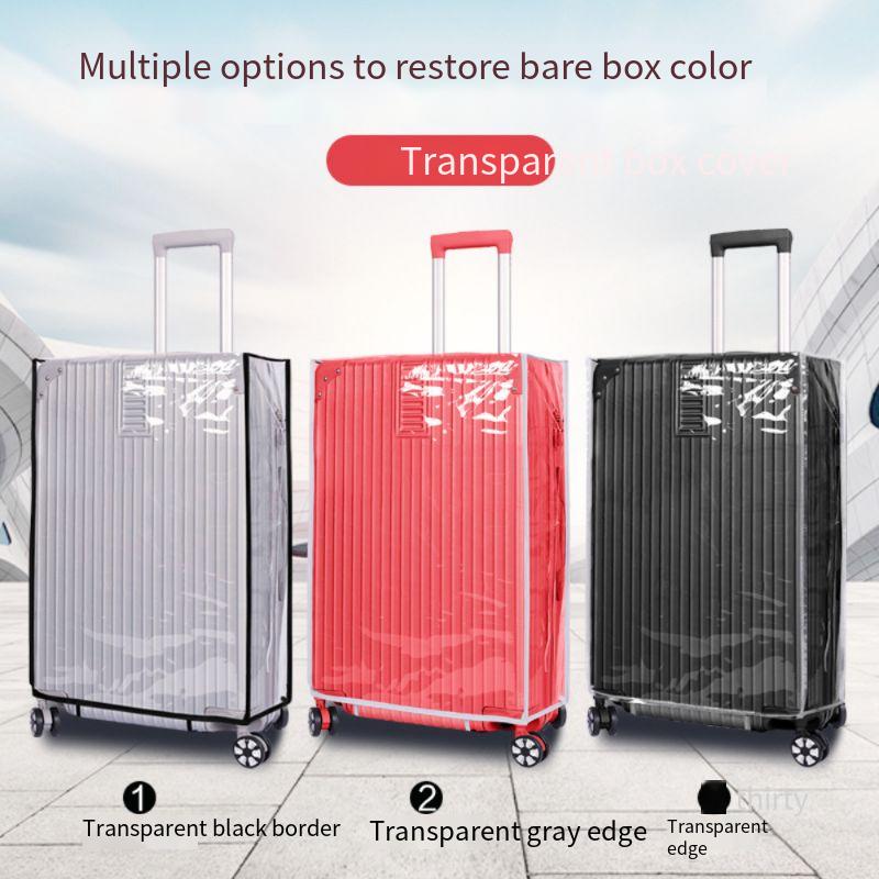 Suitcase protective cover, tra - огляд і ціна Luggage Protective Cover Transparent