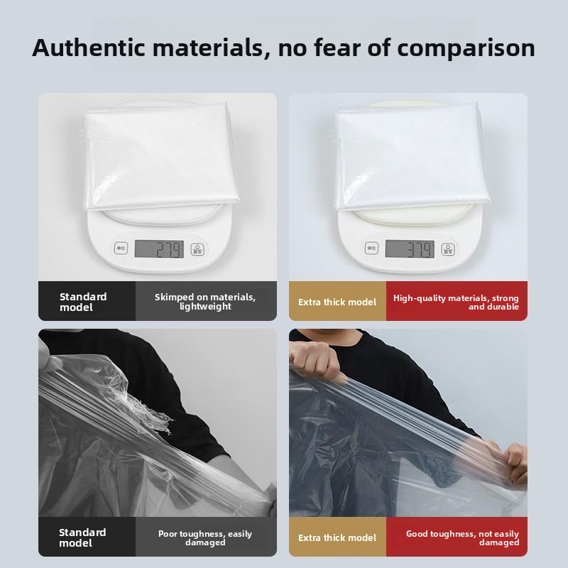 Extra Thick Protective Cover f - огляд і ціна Luggage Protective Cover Transparent