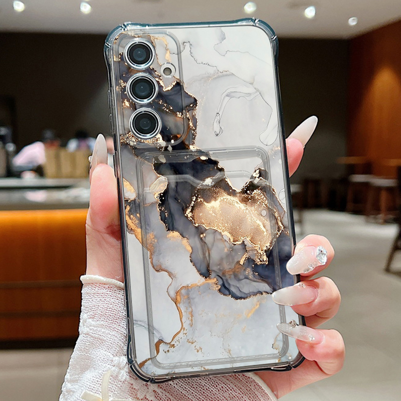 Retro Marble Pattern Wallet Ca - огляд і ціна Wallets
