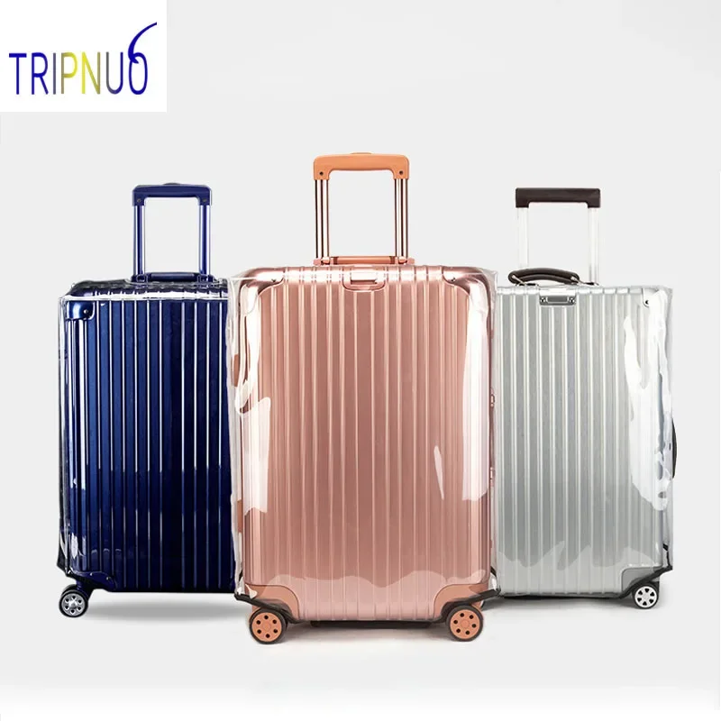 Transparent PVC Luggage Cover  - огляд і ціна Luggage Protective Cover Transparent