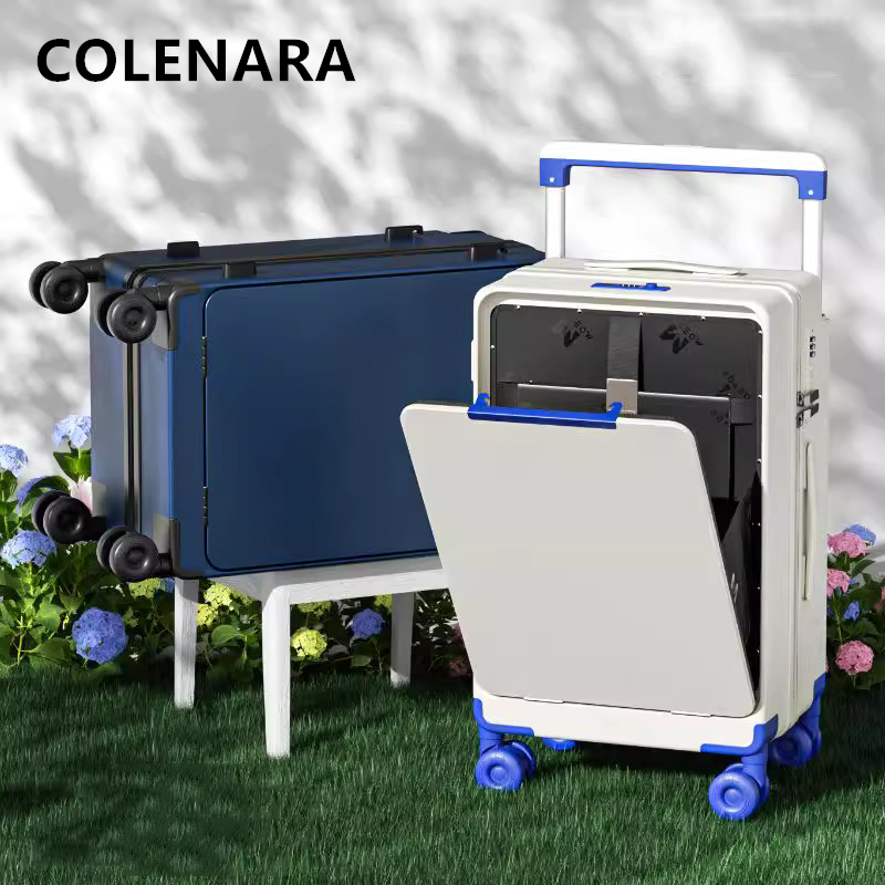 COLENARA ABS+PC Suitcase Front - огляд і ціна Front Opening Laptop Luggage 24 Inch