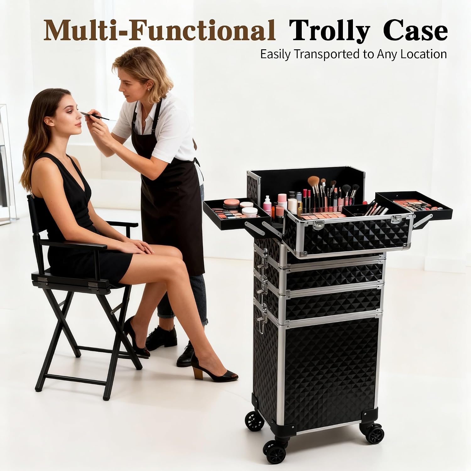 Rolling Makeup Train Case, Cos - огляд і ціна Luggage