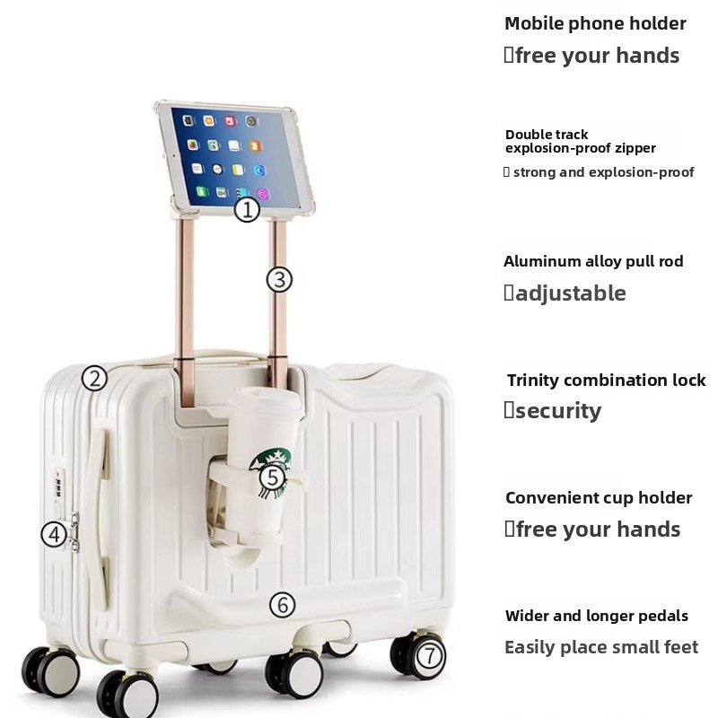 Newest Design Children Luggage - огляд і ціна Spinner Wheel Rolling Suitcase 20 Inch