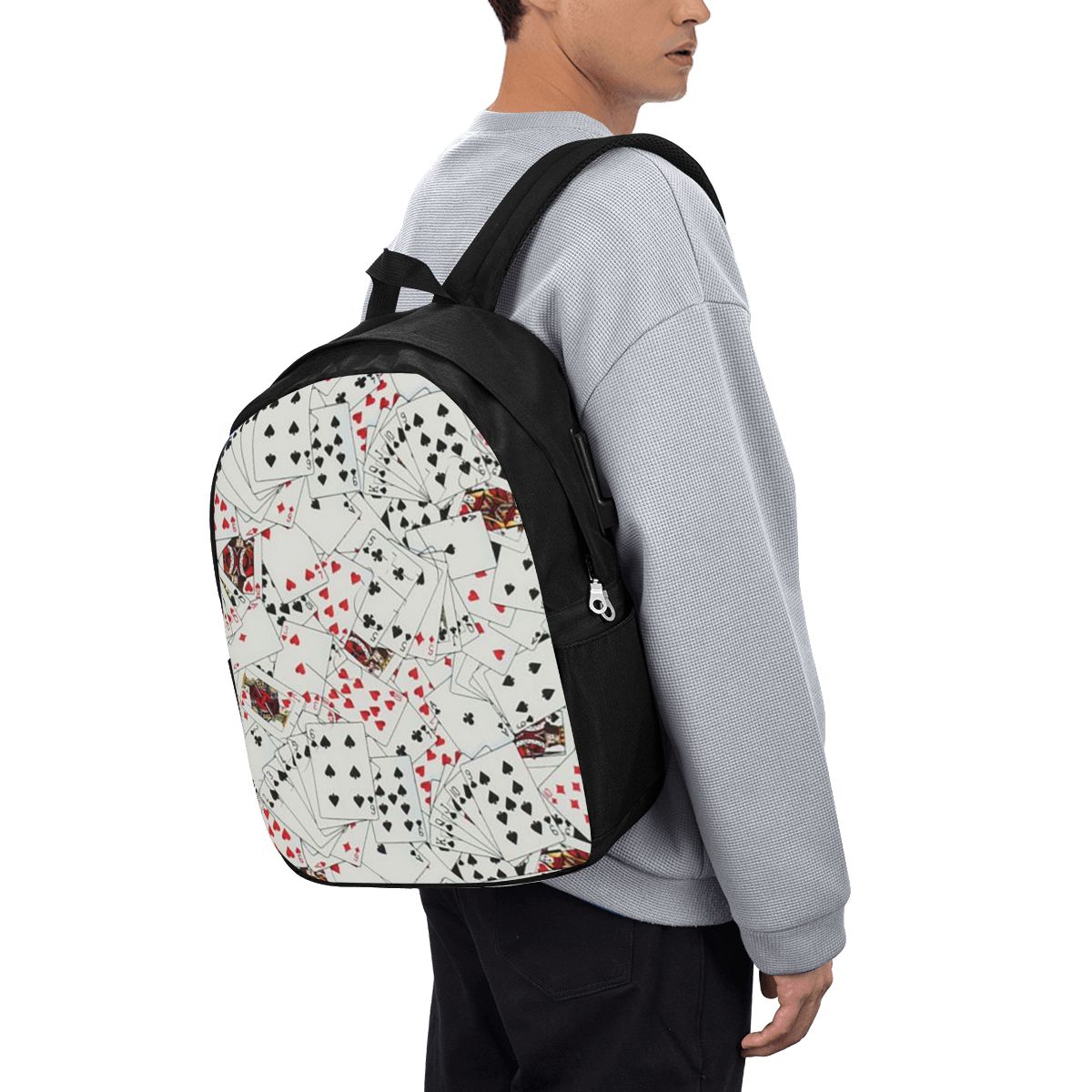 Playing Cards Poker Print Back - огляд і ціна Travel Bags