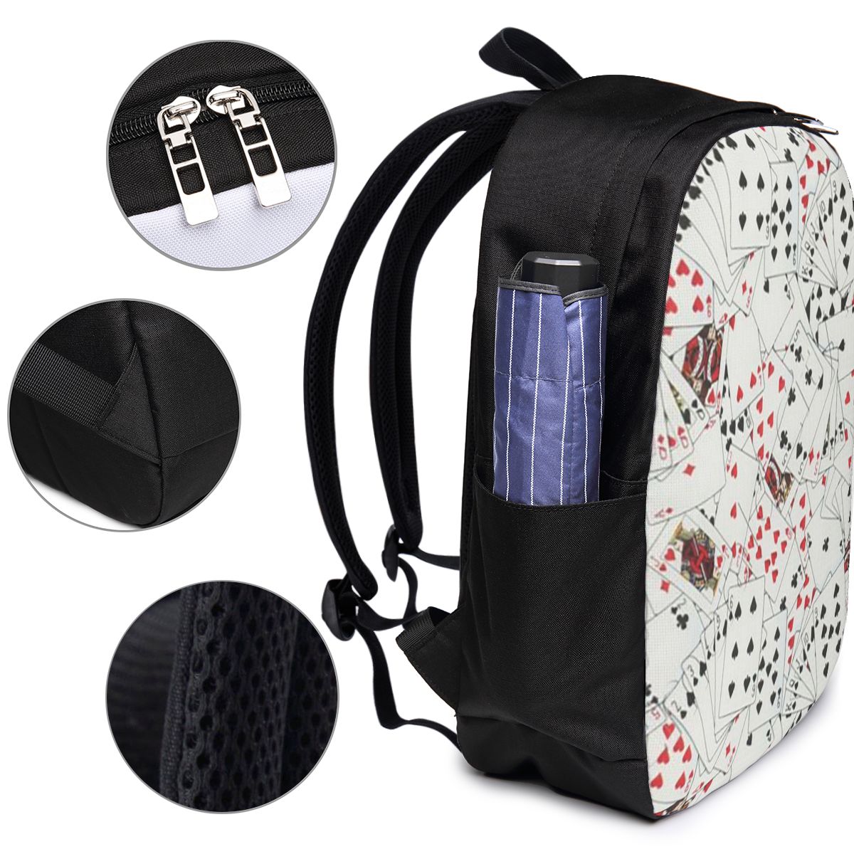 Playing Cards Poker Print Back - огляд і ціна Travel Bags