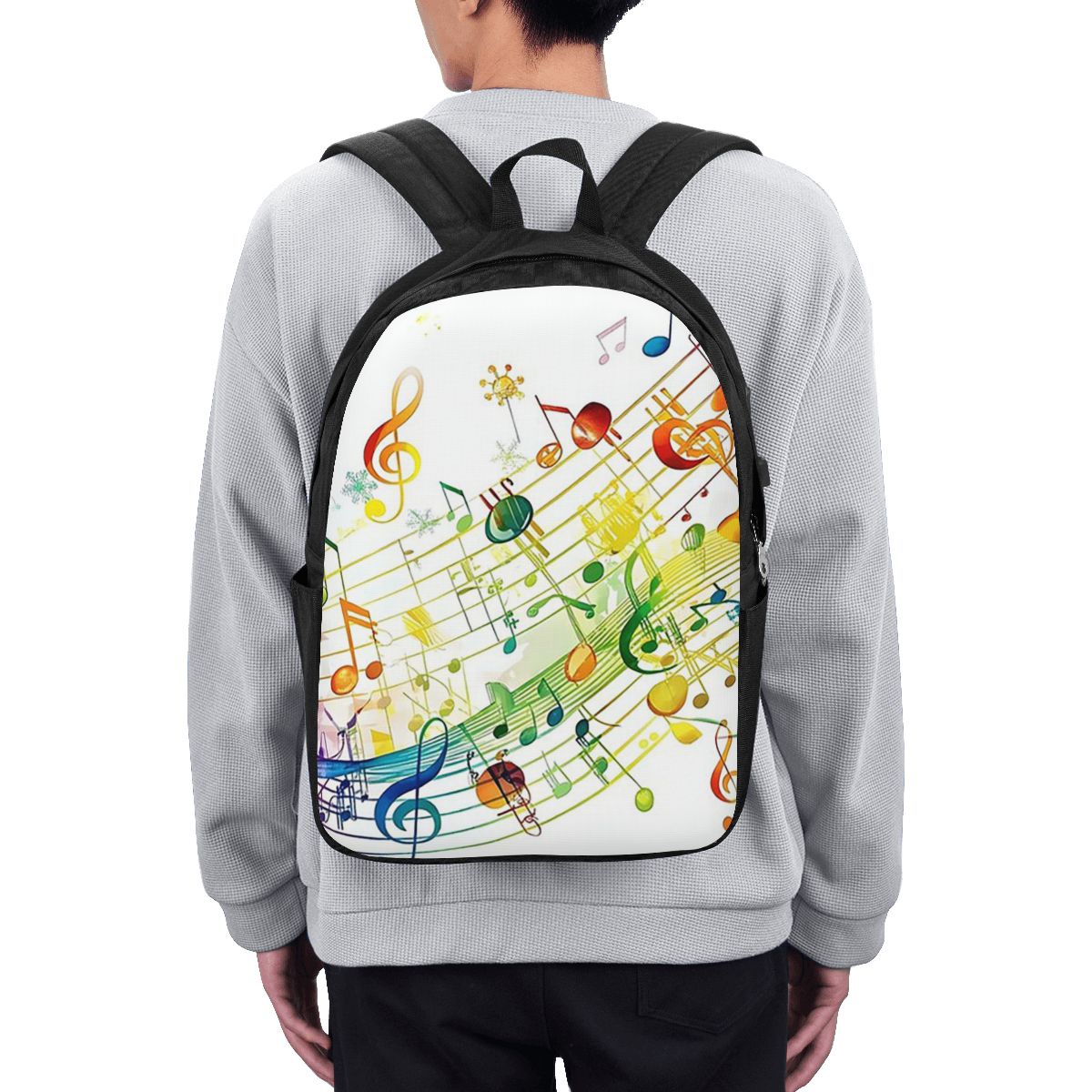 Abstract Piano Keys With Music - огляд і ціна Backpacks