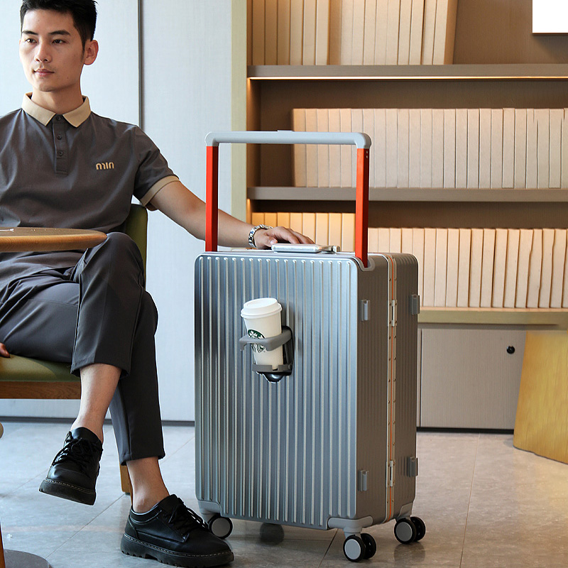 New Wide Handle Suitcase on Wh - огляд і ціна Spinner Wheel Rolling Suitcase 20 Inch