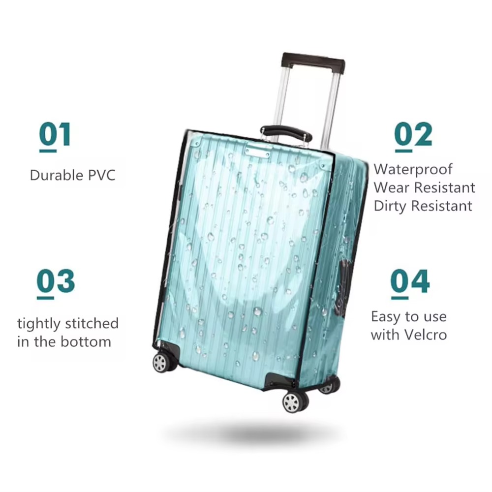 New Travel Luggage Protector C - огляд і ціна Luggage Protective Cover Transparent