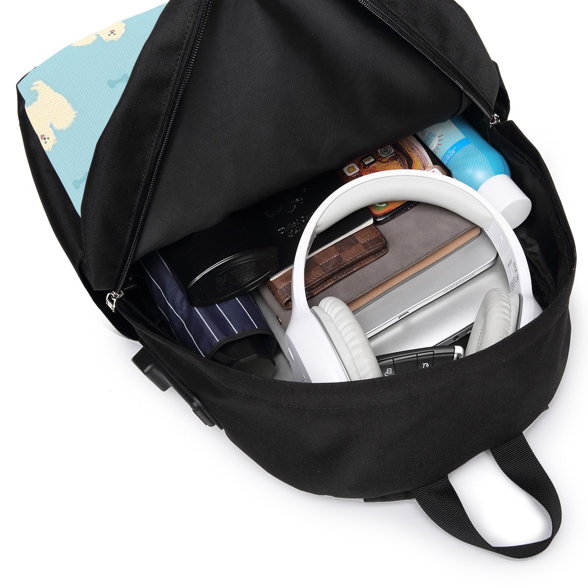 Samoyed Dog Backpack Travel No - огляд і ціна Backpacks