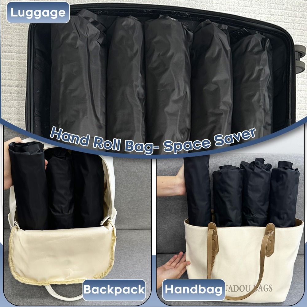 Reusable Hand Roll Vacuum Bags - огляд і ціна Luggage