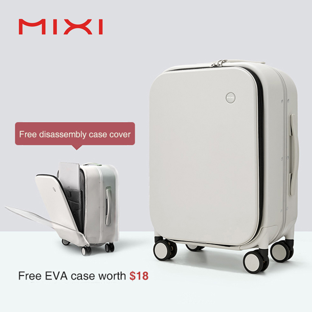 Mixi Patent Design Aluminum Fr - огляд і ціна Aluminum Frame Carry On Luggage