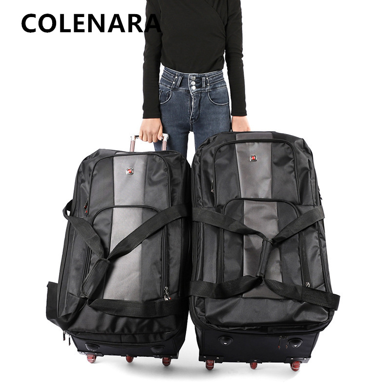 COLENARA Large Capacity Trolle - огляд і ціна Foldable Rolling Luggage Bag