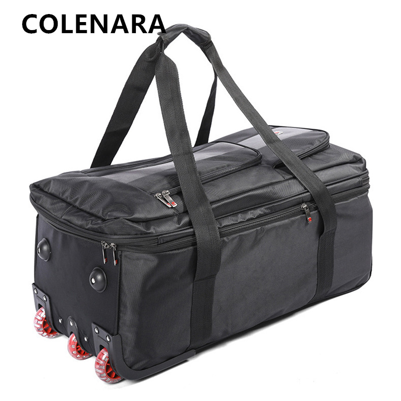 COLENARA Large Capacity Trolle - огляд і ціна Foldable Rolling Luggage Bag