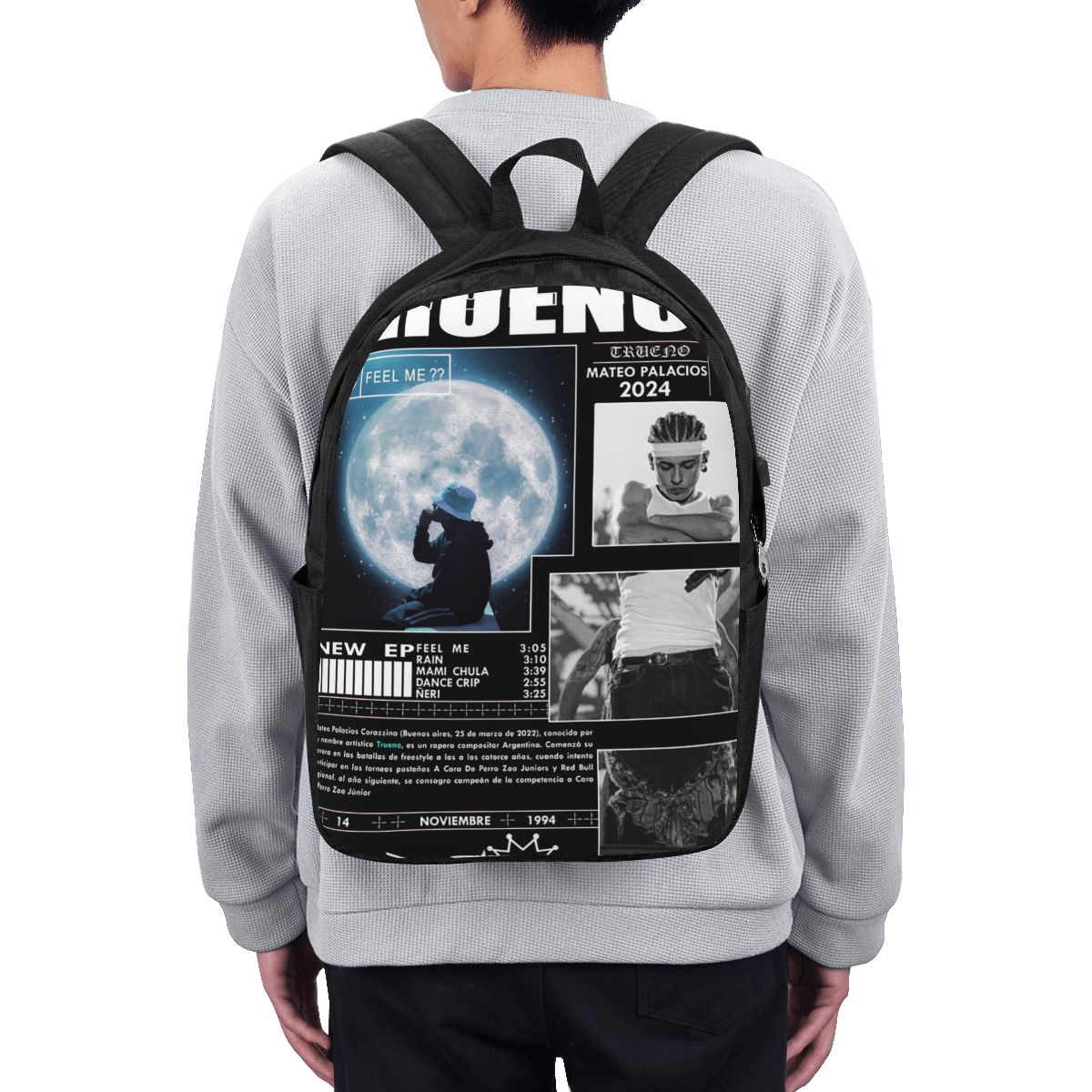 Funny Trueno Hip Hop Rapper Ba - огляд і ціна Travel Bags