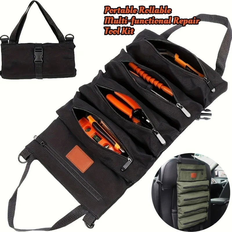 1pc Multi-Purpose Canvas Roll  - огляд і ціна Foldable Rolling Luggage Bag