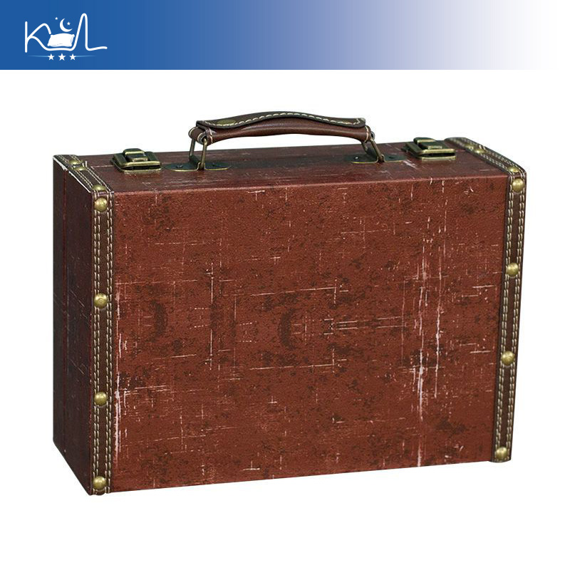 Vintage Red Decorative Suitcas - огляд і ціна Retro Vintage Trunk Suitcase