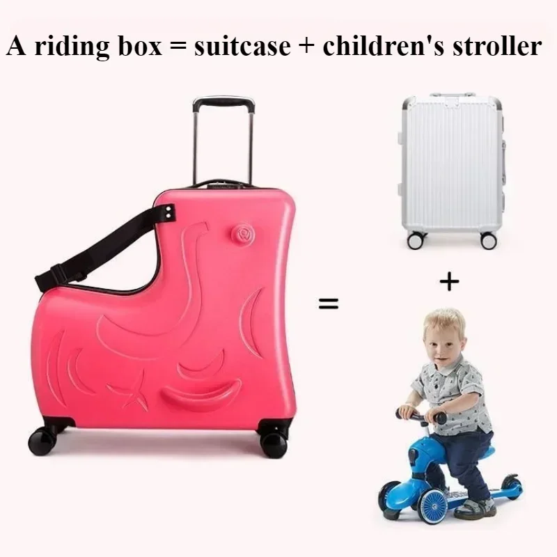 Kids Ride On Suitcase with Whe - огляд і ціна Kids Ride On Suitcase Scooter