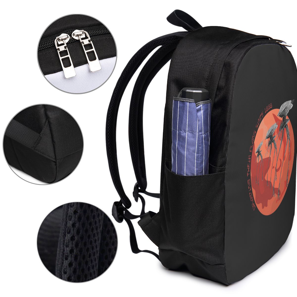 War Of The Worlds Drawing Thei - огляд і ціна Travel Bags