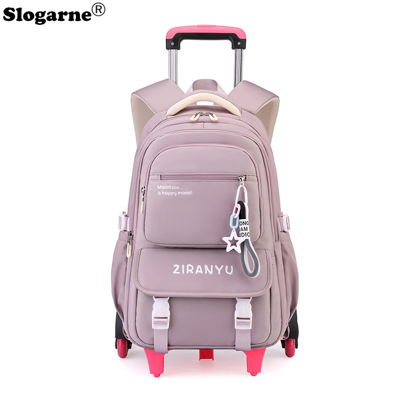 Students Trolley Backpack Kids - огляд і ціна Foldable Rolling Luggage Bag
