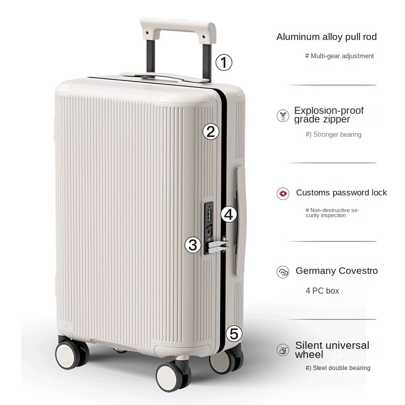 20-inch Trolley Suitcase 28-in - огляд і ціна Cabin Size Lightweight Travel Trolley