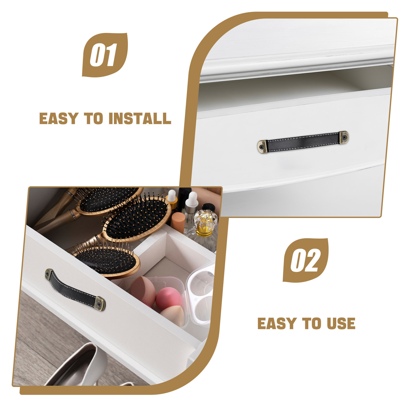 5Pcs Retro Drawer Pulls Vintag - огляд і ціна Retro Vintage Trunk Suitcase