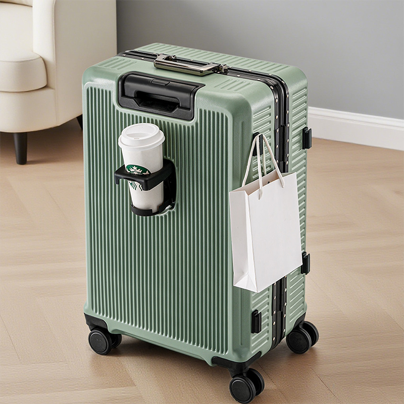 Aluminum Frame Password Suitca - огляд і ціна Aluminum Frame Carry On Luggage