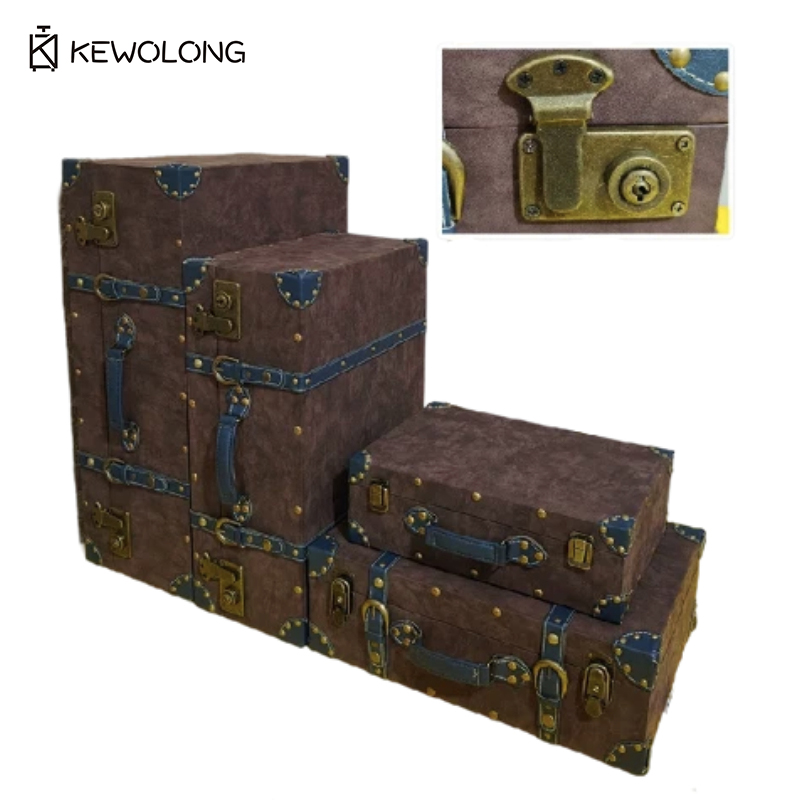 Vintage Leather Suitcase Stora - огляд і ціна Retro Vintage Trunk Suitcase