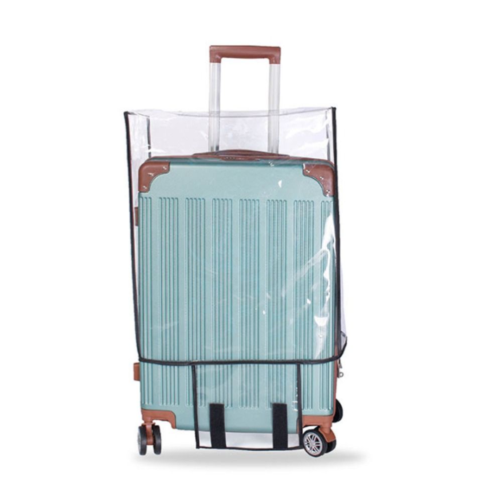 Transparent PVC Waterproof Pro - огляд і ціна Luggage Protective Cover Transparent