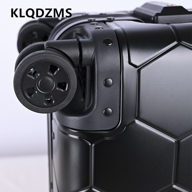 KLQDZMS Cabin Suitcase All Alu - огляд і ціна Spinner Wheel Rolling Suitcase 20 Inch