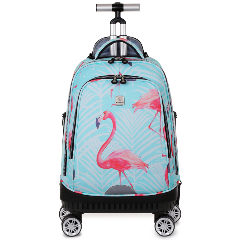 Rolling Backpack with Spinner  - огляд і ціна Foldable Rolling Luggage Bag