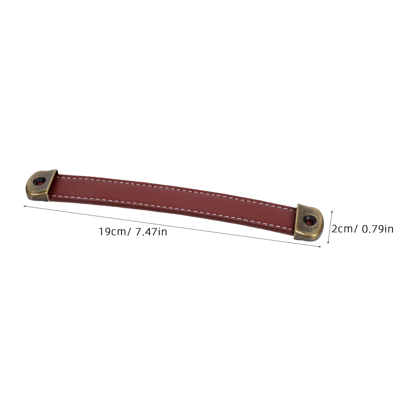 2Pcs Retro PU Furniture Handle - огляд і ціна Retro Vintage Trunk Suitcase