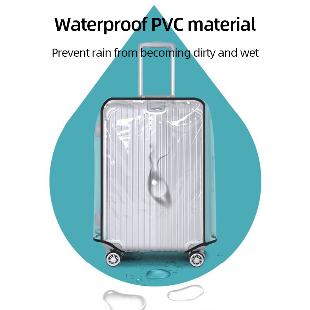 18-30inch Clear Suitcase Cover - огляд і ціна Waterproof Suitcase Cover Protector